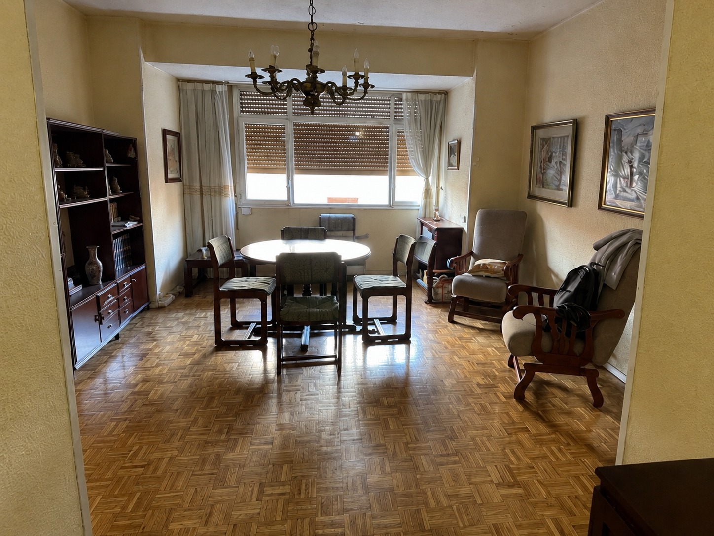 Piso heredado tal y como se hereda, antes de prepararlo